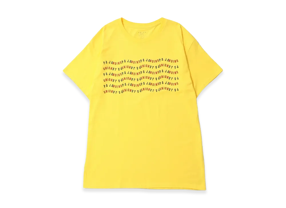 UNION x PAJA STUDIO P Wave Border UN Tee "Yellow"