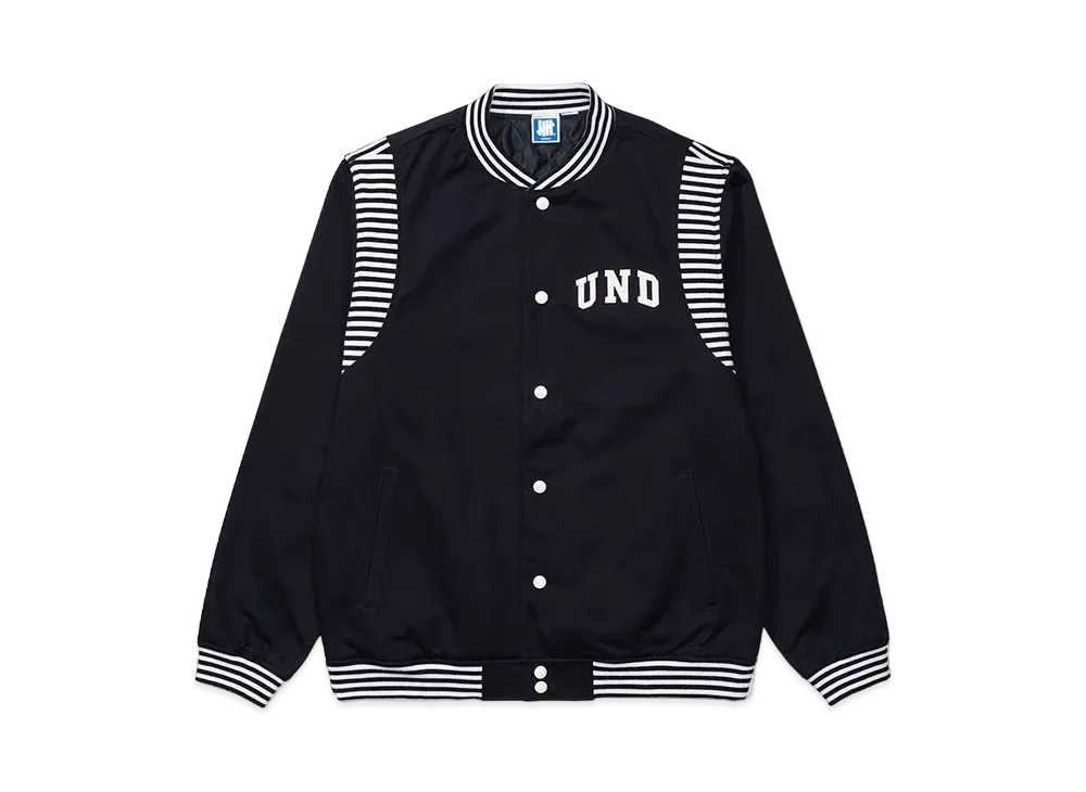 UNDEFEATED BASEBALL JACKET - 40045 "Navy"