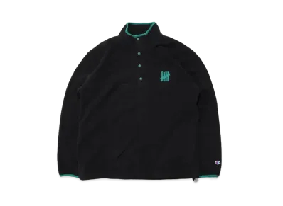 UNDEFEATED CHAMPION POLARTEC SNAP JACKET - C8-N665 "Black"