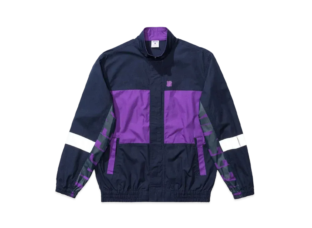 UNDEFEATED LOGO TRACK JACKET - 40030 "Navy"