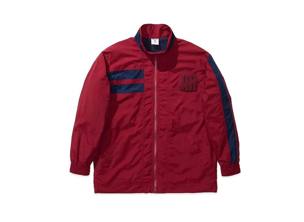 UNDEFEATED PANELED WARMUP JACKET - 40008 "Burbundy"