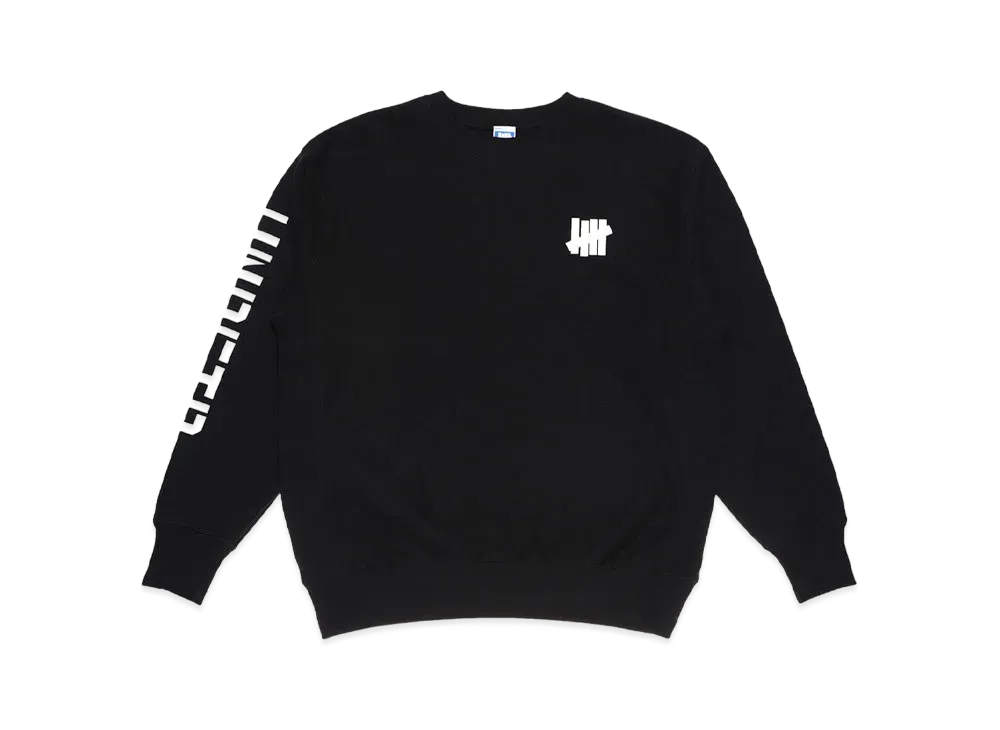UNDEFEATED STENCIL SLEEVE ICON CREW SWEAT - UL21012 "Gray"