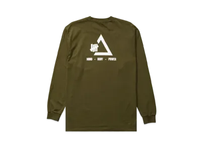 UNDEFEATED UACTP LOGO L/S TEE - UA80005 "Olive"