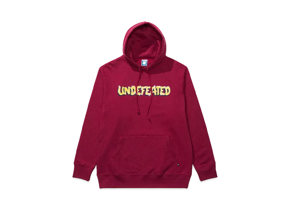 UNDEFEATED STAR HOODIE - 70012 "Burgundy"