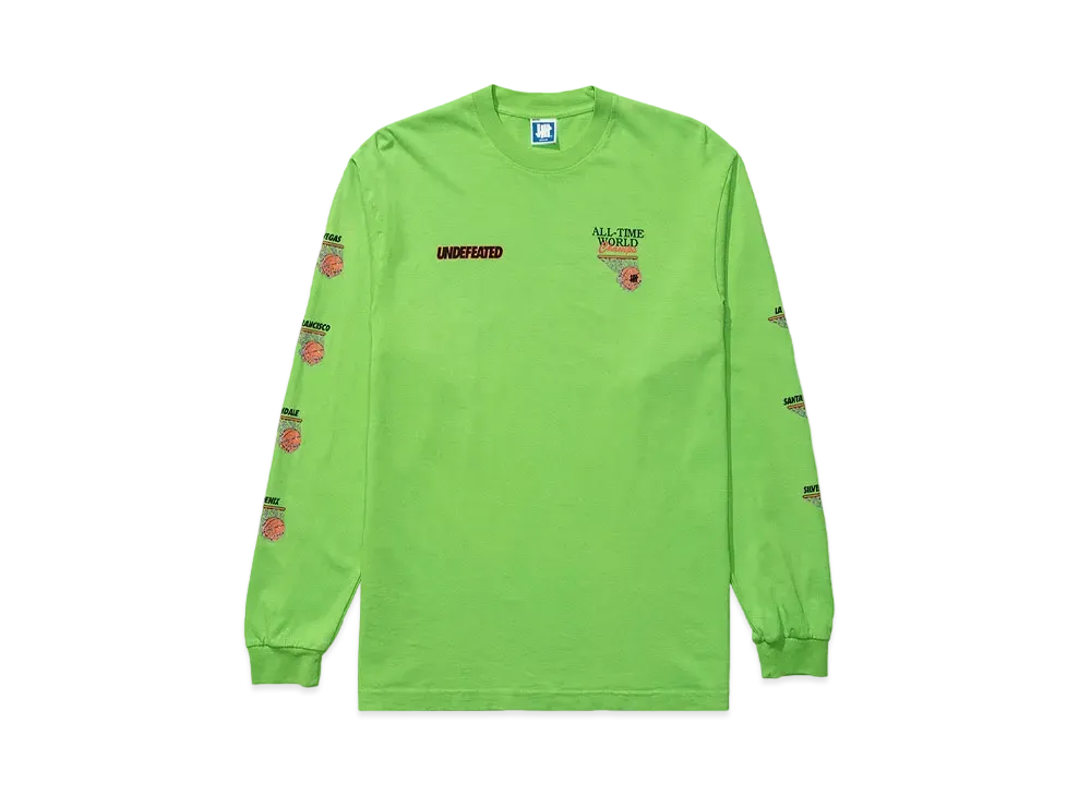 UNDEFEATED ALL TIME CHAMPS L/S - 80267 "Green"