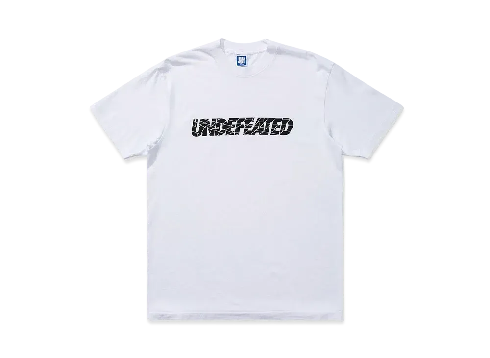 UNDEFEATED NET LOGO S/S TEE - 80252 "White"
