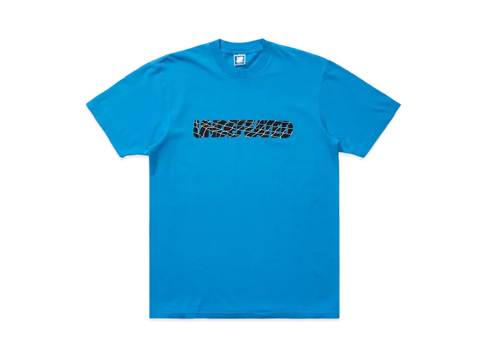 UNDEFEATED NET LOGO S/S TEE - 80252 "Blue"