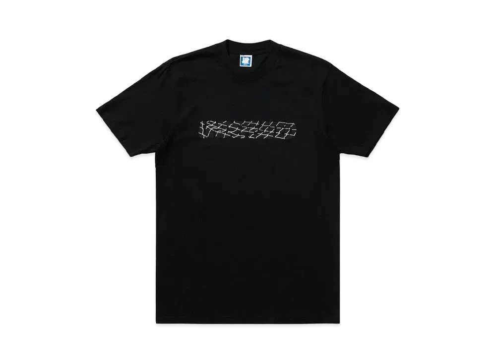 UNDEFEATED NET LOGO S/S TEE - 80252 "Black"