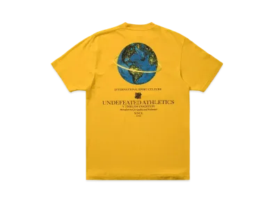 UNDEFEATED INTERNATIONAL SPORT S/S TEE - 80254 "Yellow"
