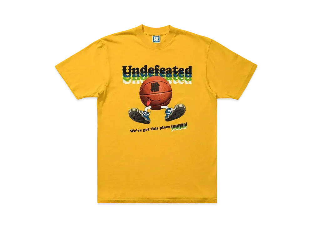 UNDEFEATED JUMPIN S/S TEE - 80256 "Yellow"