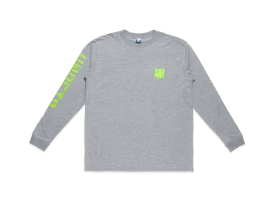 UNDEFEATED STENCIL SLEEVE ICON L/S TEE - UL21006 "Gray"