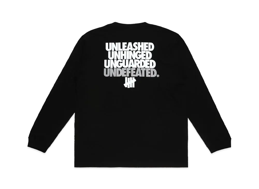 UNDEFEATED UNLEASHED L/S TEE - UL21007 "Black"