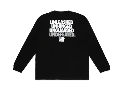 UNDEFEATED UNLEASHED L/S TEE - UL21007 "Black"