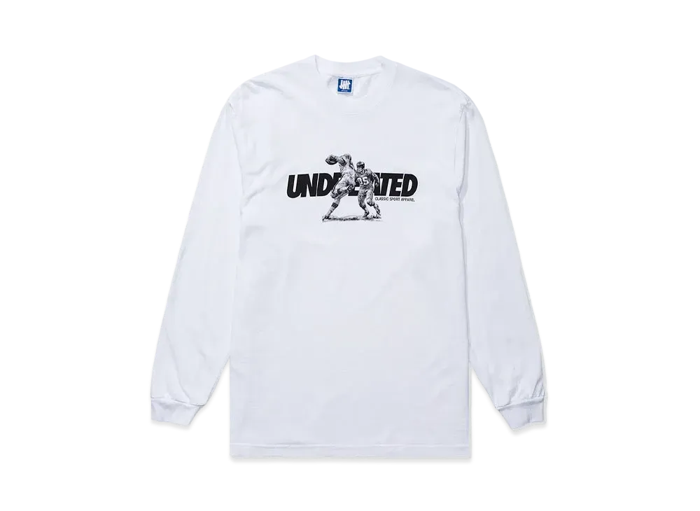 UNDEFEATED RIGER TACKLE L/S TEE - 80269 "Gray"