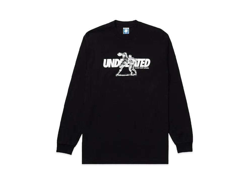 UNDEFEATED RIGER TACKLE L/S TEE - 80269 "Black"