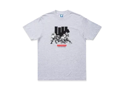 UNDEFEATED RIGER ENDZONE S/S TEE - 80263 "Gray"