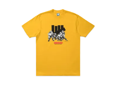 UNDEFEATED RIGER ENDZONE S/S TEE - 80263 "Yellow"