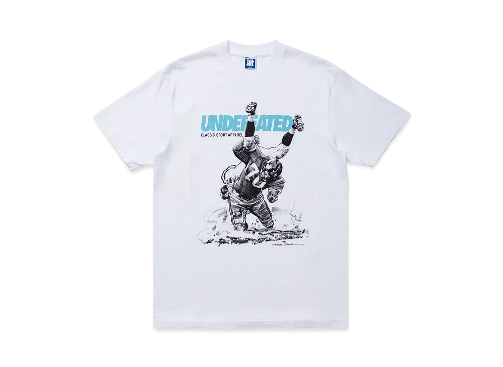 UNDEFEATED RIGER SHUTDOWN S/S TEE - 80264 "White"