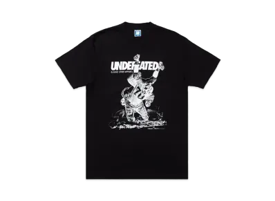 UNDEFEATED RIGER SHUTDOWN S/S TEE - 80264 "Black"