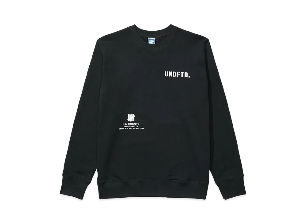 UNDEFEATED DEPT CREWNECK - 20073 "Black"