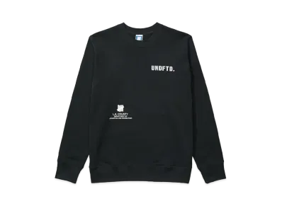UNDEFEATED DEPT CREWNECK - 20073 "Black"