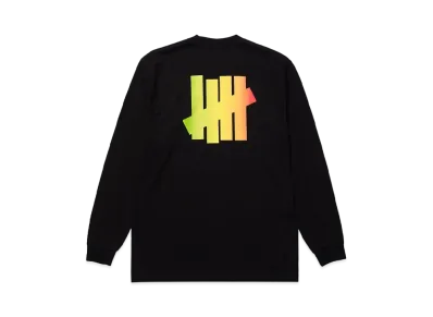 UNDEFEATED GRADIENT ICON L/S TEE - 80266 "Black"