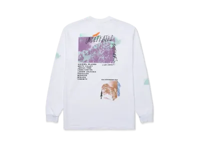 UNDEFEATED OUTDOORS L/S TEE - 80270 "White"