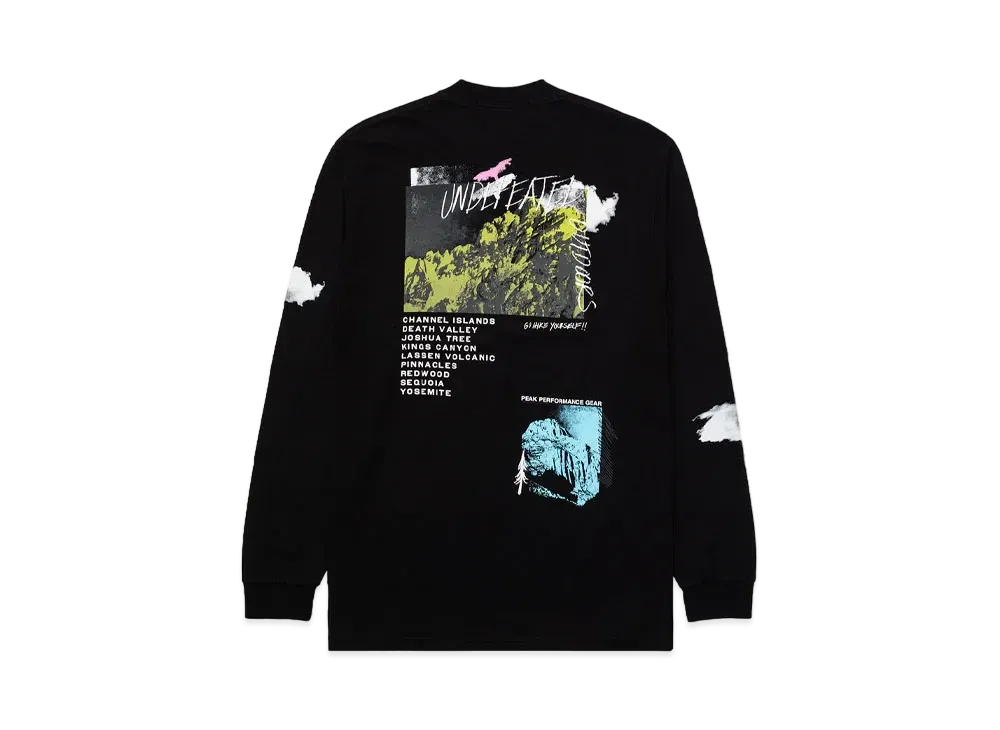 UNDEFEATED OUTDOORS L/S TEE - 80270 "Black"