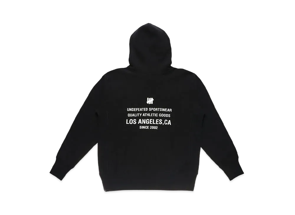 UNDEFEATED CHAMPION RW PULLOVER HOODIE - C8-U115 "Black"