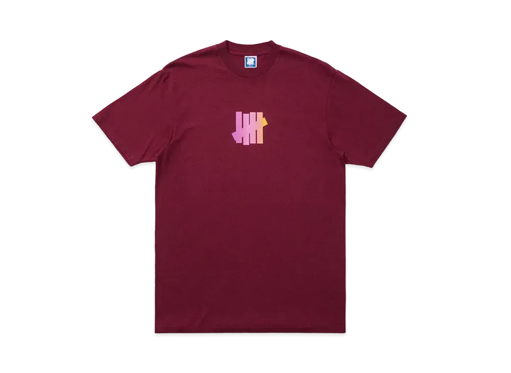 UNDEFEATED GRADIENT ICON S/S TEE - 80251 "Burgundy"