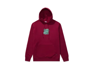 UNDEFEATED CAMO ICON HOODIE - 70014 "Burgundy"