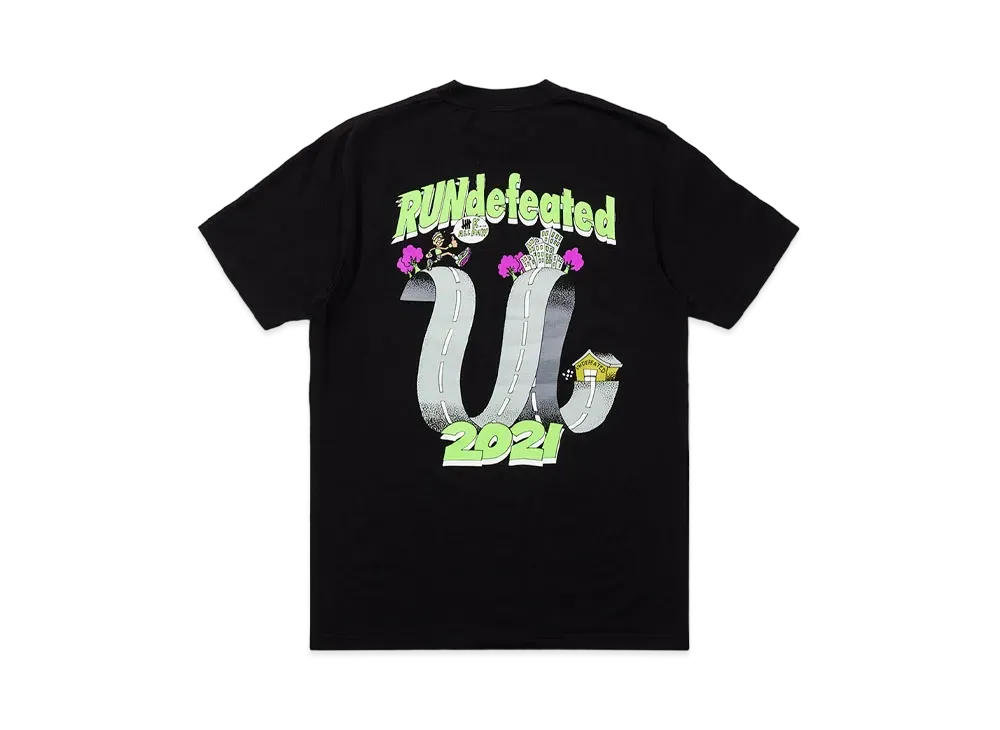 UNDEFEATED RUN 2021 S/S TEE - 80257 "Black"