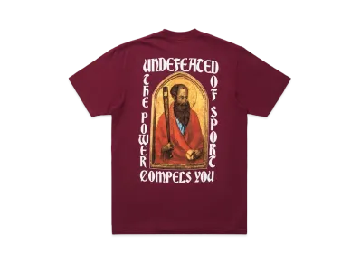 UNDEFEATED POWER OF SPORT S/S TEE - 80253 "Burgundy"