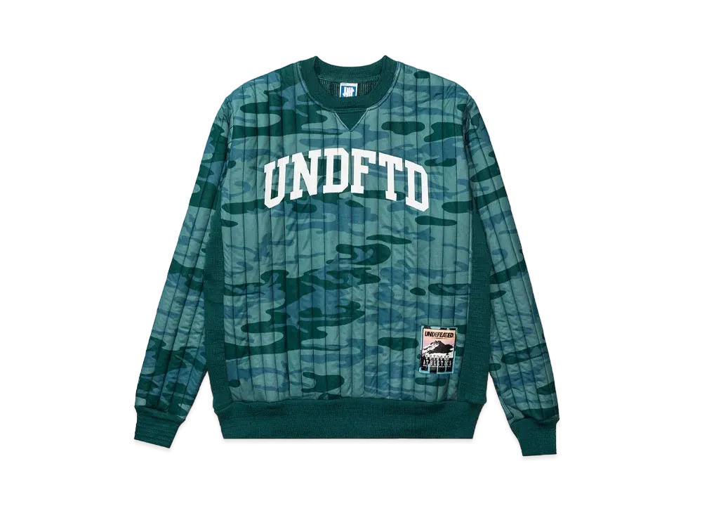 UNDEFEATED QUILTED CREWNECK - 10083 "Camo"