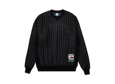 UNDEFEATED QUILTED CREWNECK - 10083 "Black"