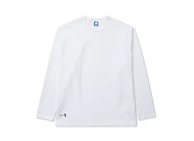 UNDEFEATED STENCIL L/S TEE - 10079 "White"