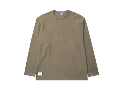 UNDEFEATED STENCIL L/S TEE - 10079 "Olive"