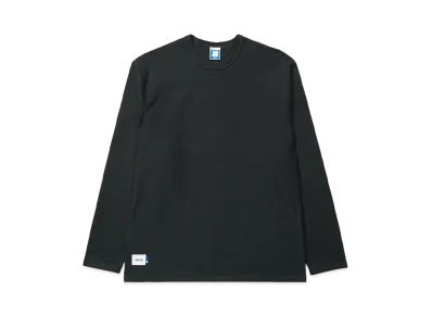 UNDEFEATED STENCIL L/S TEE - 10079 "Black"