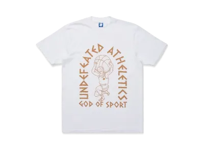 UNDEFEATED GOD OF SPORT S/S TEE - 80262 "White"