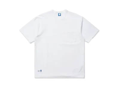 UNDEFEATED STENCIL S/S POCKET TEE - 10078 "White"