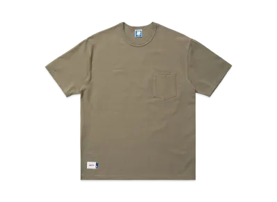 UNDEFEATED STENCIL S/S POCKET TEE - 10078 "Olive"