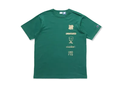 UNDEFEATED CHAMPION LOGO ARCHIVES S/S TEE - C8-T324 "Green"