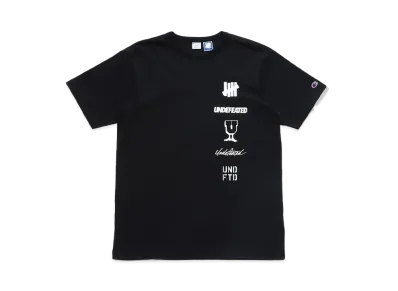 UNDEFEATED CHAMPION LOGO ARCHIVES S/S TEE - C8-T324 "Black"