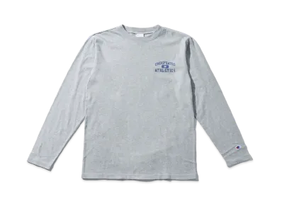 UNDEFEATED CHAMPION ATHLETICS L/S TEE - C8-P408 "Gray"