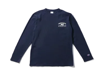 UNDEFEATED CHAMPION ATHLETICS L/S TEE - C8-P408 "Navy"