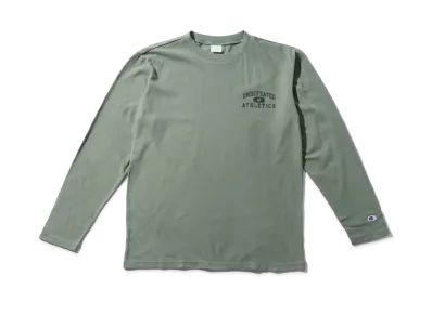 UNDEFEATED CHAMPION ATHLETICS L/S TEE - C8-P408 "Olive"