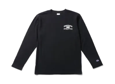 UNDEFEATED CHAMPION ATHLETICS L/S TEE - C8-P408 "Black"