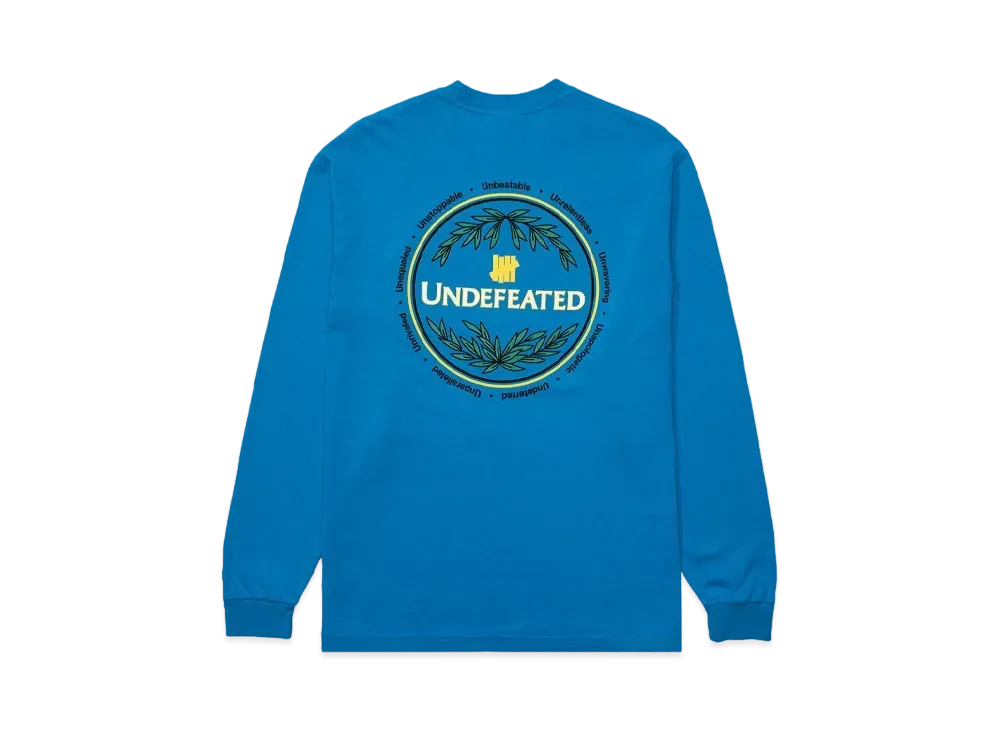 UNDEFEATED LAUREL L/S TEE - 80268 "Blue"