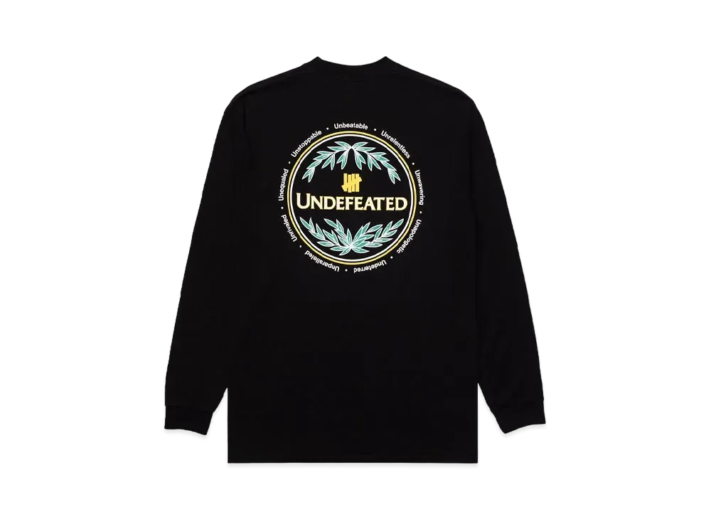 UNDEFEATED LAUREL L/S TEE - 80268 "Black"
