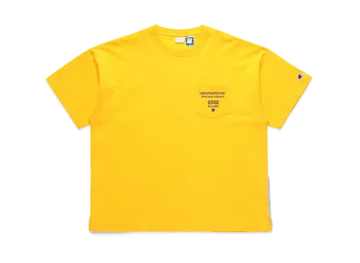 UNDEFEATED CHAMPION ATHLETIC COUNCIL LOOSE S/S TEE - C8-T325 "Yellow"